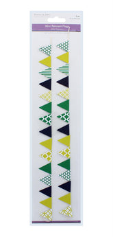 2PK MINI PENNANT FLAGS BAZAAR